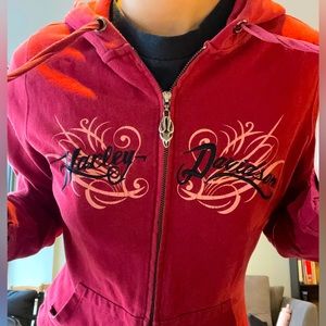 Harley Davidson zip-up hoodie 🔥